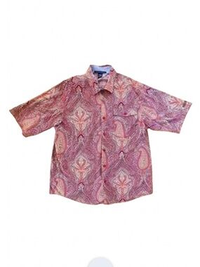 Le Jean De Marithe X Francois Girbaud Vintage Short Sleeve Men’s Shirt XL New!